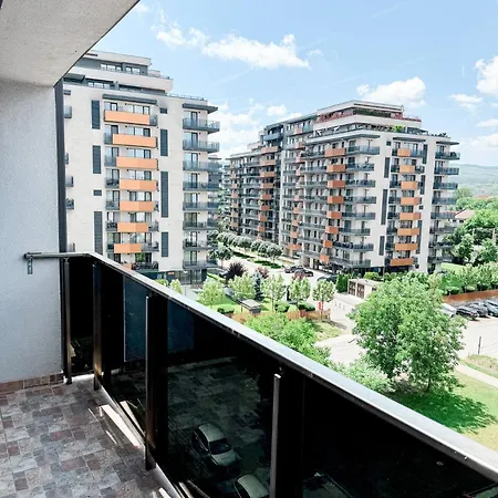 דירה Grand View Retreat-kingsize Bed, Parking, Terrace קלוז'-נאפוקה